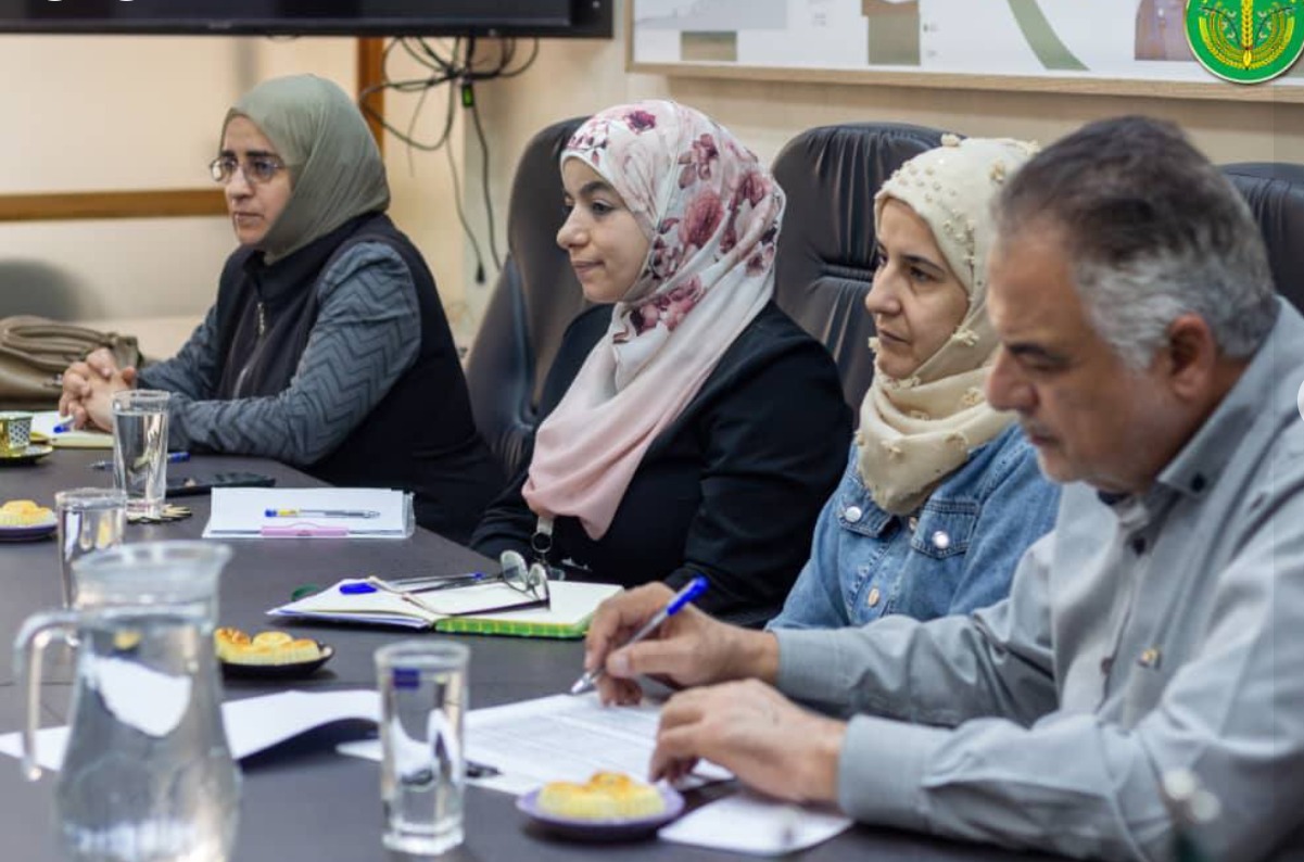 استقبال جمعية إنعاش الفقير الخيرية في مقرّها بمدينة التل ممثلاً من منظمة الاستجابة الدولية الطارئة الأولى